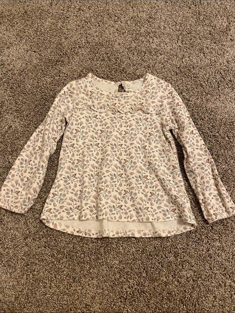 COLORED ORGANICS Floral Top (FALL)